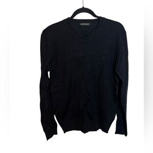 French Connection Classic Black V-Neck Sweater